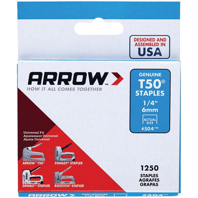 T50(R) Staples, 1,250 pk (1-4