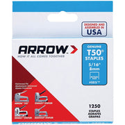 T50(R) Staples, 1,250 pk (5-16")