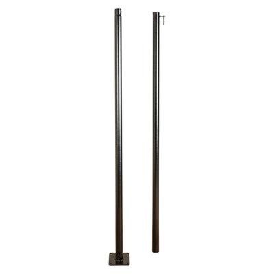 String-Light Pole Stand with Mounting Plate