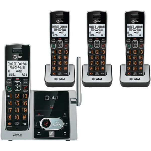 DECT 6.0 Cordless Answering System with Caller ID-Call Waiting (4-handset system)