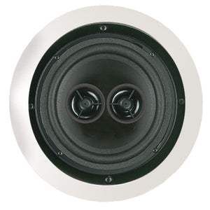 100-Watt 6.5" Dual Voice-Coil Stereo In-Ceiling Speaker