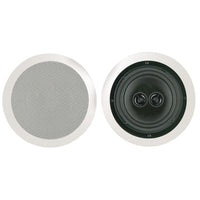 125-Watt 8" Dual Voice-Coil Stereo In-Ceiling Speaker