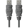A-Male USB Transfer Cable, 10ft