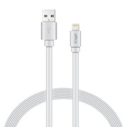Charge and Sync USB to Lightning(R) Flat Cable, 4 Ft. (White)