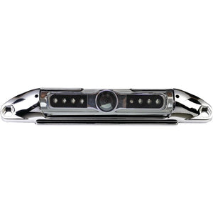 Bar-Type 140deg License Plate Camera with IR Night Vision & Parking-Guide Lines (Chrome)