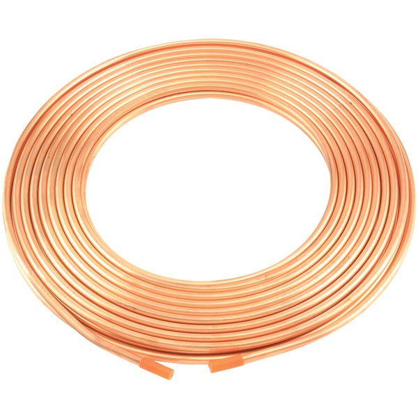 Copper Refrigeration Tubing, 50-Foot Roll (1-4-Inch)