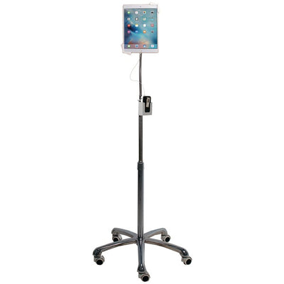 Heavy-Duty Gooseneck Floor Stand for iPad(R)-Tablet
