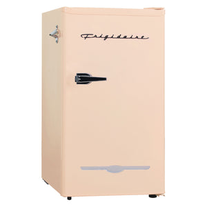 3.2-Cu.-Ft. 65-Watt Retro Bar Fridge with Side Bottle Opener (Coral)