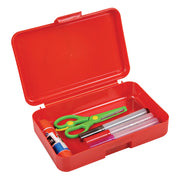 Antimicrobial Kids Pencil Box (Red)