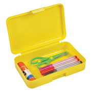 Antimicrobial Kids Pencil Box (Yellow)
