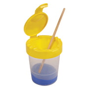 Little Artist Antimicrobial Kids No-Spill Paint Cup (Yellow)
