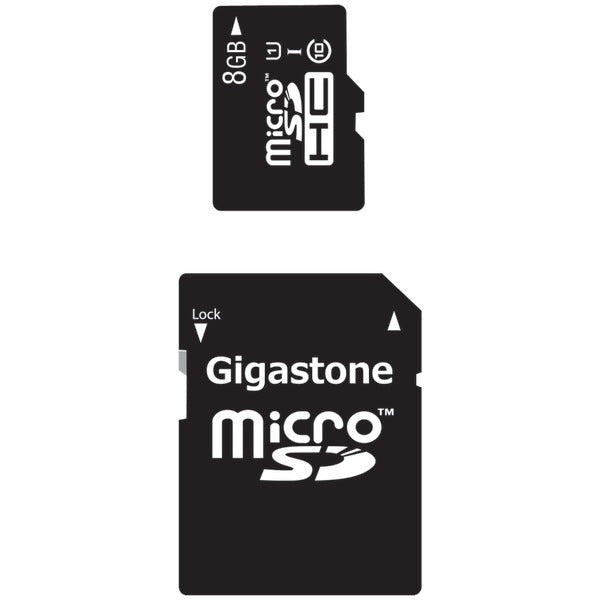 Class 10 UHS-1 microSDHC(TM) Card & SD Adapter (8GB)