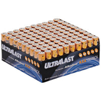 ULA100AAAB Alkaline AAA Batteries, 100 pk