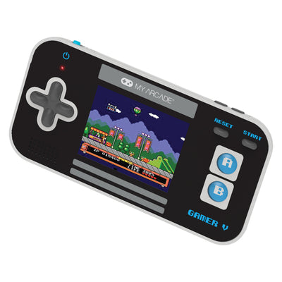 Gamer V Classic 220-in-1 Handheld Game System (Black/Blue)