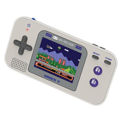 Gamer V Classic 220-in-1 Handheld Game System (Gray/Purple)