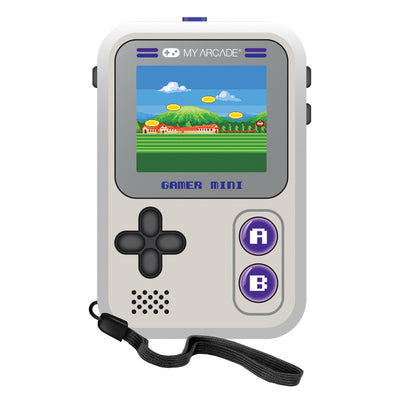Gamer Mini Classic 160-in-1 Handheld Game System (Gray/Purple)