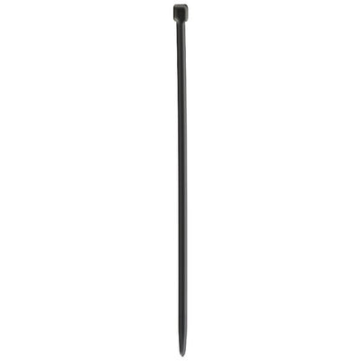 Temperature-Rated Cable Ties, 100 pk (Black, 7.5
