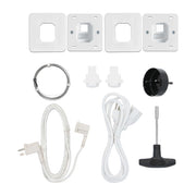 In-Wall Single-Outlet Relocation Kit for TV Installation, HS-PWRLOC01