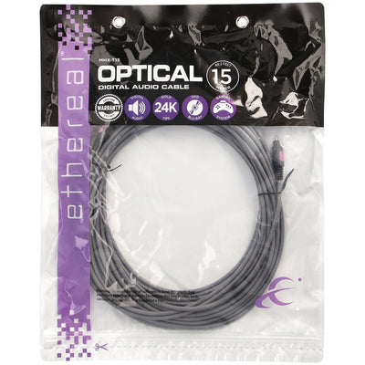 MHX Series TOSLINK(R) Digital Optical Audio Cable, 49.2 Ft.