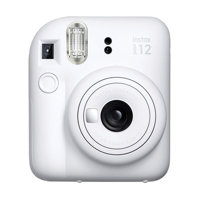 instax mini 12(R) Instant Film Camera (Clay White)