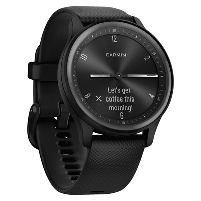 vivomove(R) Sport Smartwatch with Silicone Band (Black)