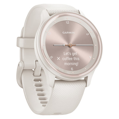 vivomove(R) Sport Smartwatch with Silicone Band (Ivory)
