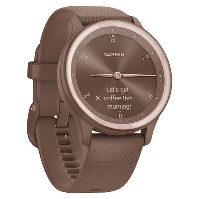 vivomove(R) Sport Smartwatch with Silicone Band (Cocoa)
