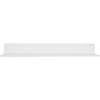 24-Inch No-Stud Floating Shelf(TM) (White Powder Coat)