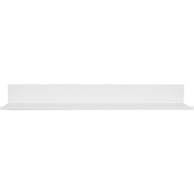 24-Inch No-Stud Floating Shelf(TM) (White Powder Coat)