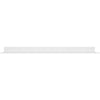 48-Inch No-Stud Floating Shelf(TM) (White Powder Coat)