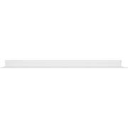 48-Inch No-Stud Floating Shelf(TM) (White Powder Coat)