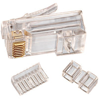 CAT-6 RJ45 Mod Plug Card of 25