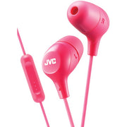 Marshmallow(R) Inner-Ear Headphones with Microphone (Pink)