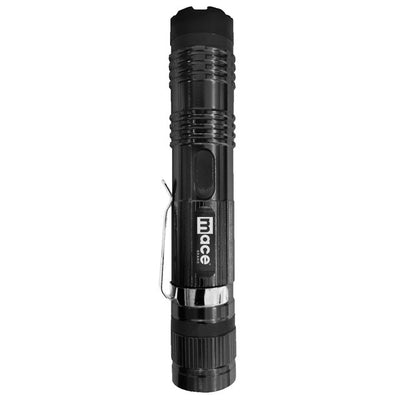 Compact Stun Gun with Flashlight (Black)