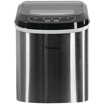27lb-Capacity Ice Maker (Stainless)