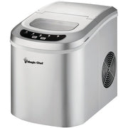 27-Pound-Capacity Portable Ice Maker (Silver with Silver Top)
