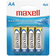 Alkaline Batteries (AA; 4 pk; Carded)