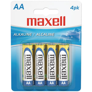 Alkaline Batteries (AA; 4 pk; Carded)