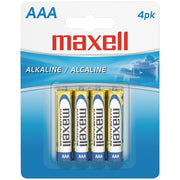 Alkaline Batteries (AAA; 4 pk; Carded)