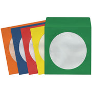 CD-DVD Storage Sleeves (50 pk; Colors)