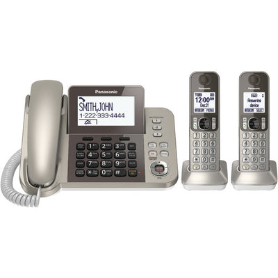 DECT 6.0 Corded/Cordless Phone System with Caller ID and Answering System (2 Handset)