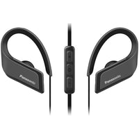 WINGS Ultralight In-Ear Sport-Clip Earphones with Bluetooth(R) (Black)