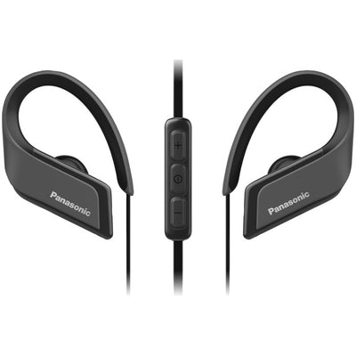 WINGS Ultralight In-Ear Sport-Clip Earphones with Bluetooth(R) (Black)