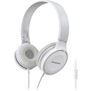Lightweight On-Ear Headphones with Microphone (White)