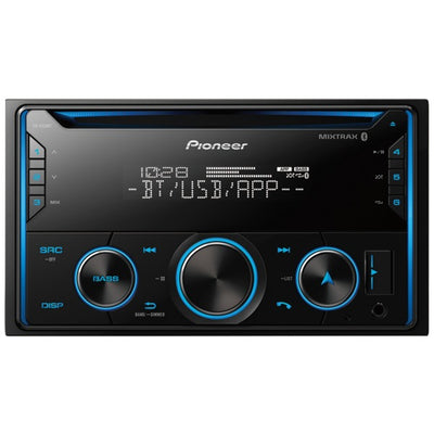 Double-DIN In-Dash CD Receiver with Bluetooth(R)