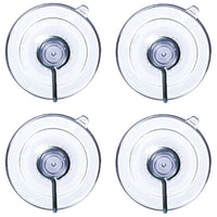 Suction Cups with Hooks, 4 pk