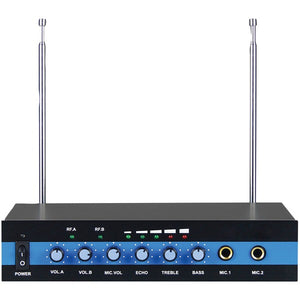 Dual Channel Wireless Microphone System
