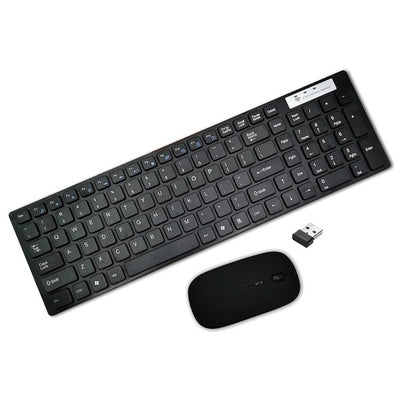 2.4 GHz Slim Wireless Keyboard-Mouse Combo
