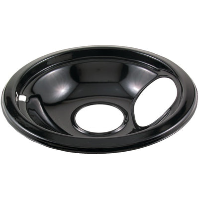Black Porcelain Replacement Drip Pan (6