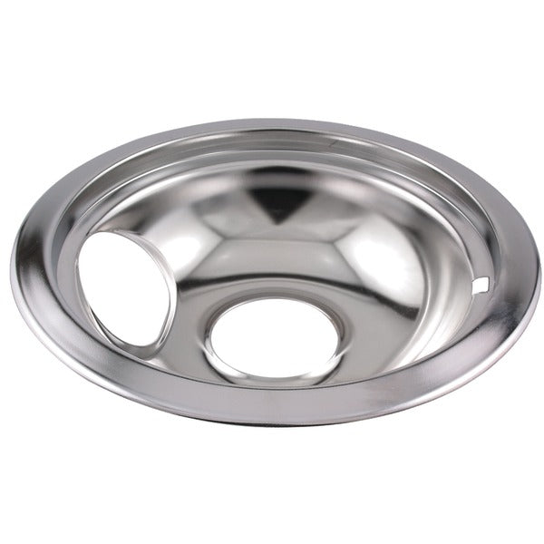 Universal Chrome Drip Pan (6")